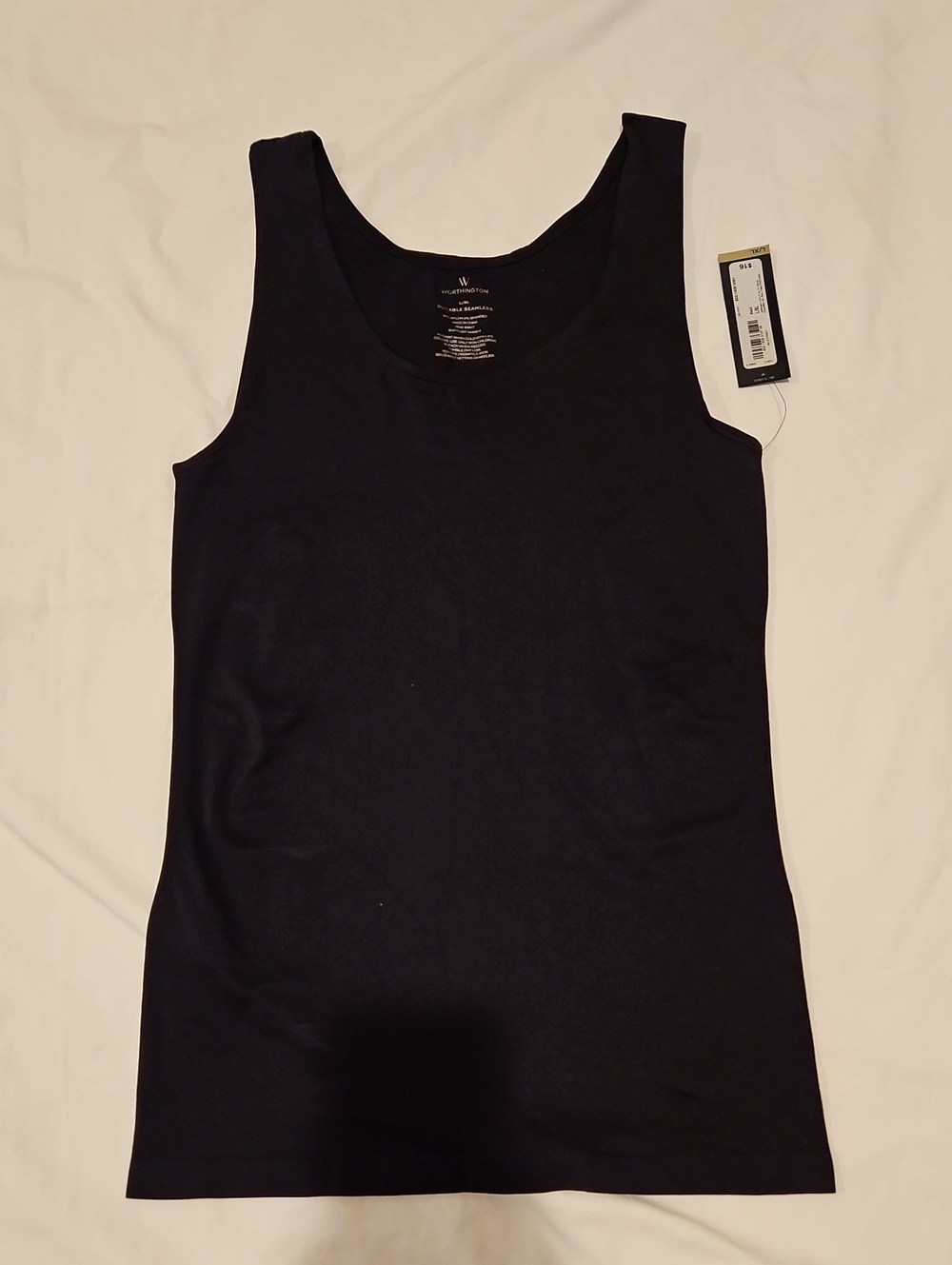 Worthington Black Scoop Neck Tank